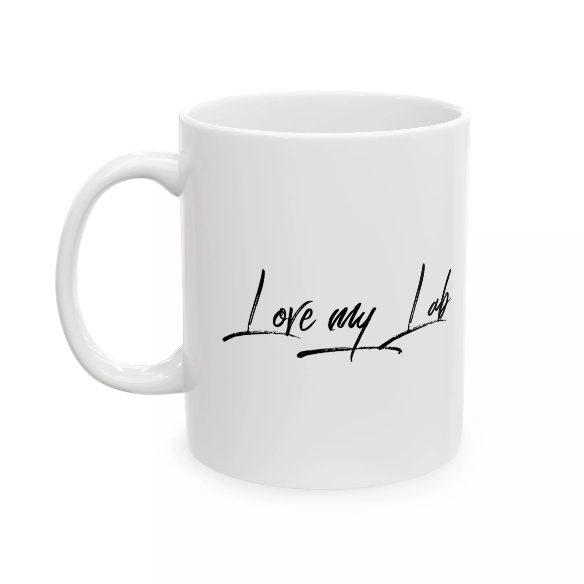 Lab Love Ceramic Mug (11oz, 15oz)