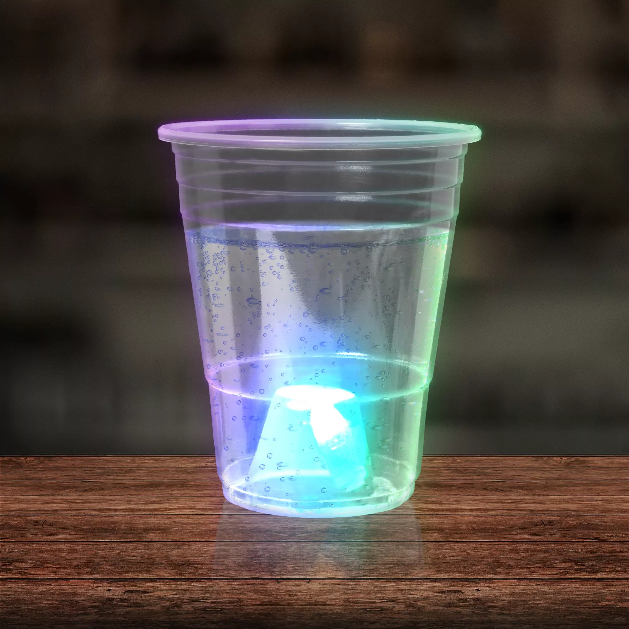 LED Disposable 16 oz. Cups Party Pack