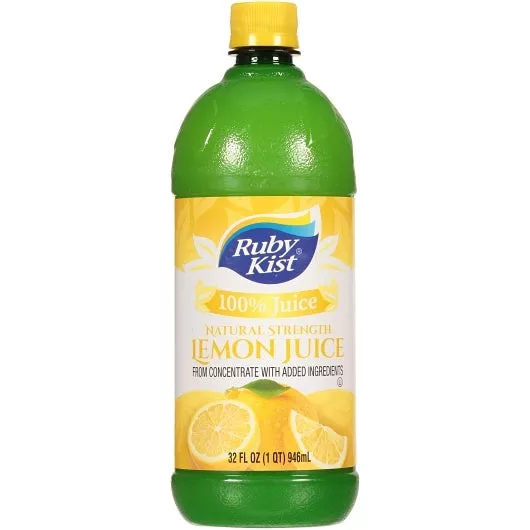 Lemon Juice From Concentrate 32 Oz