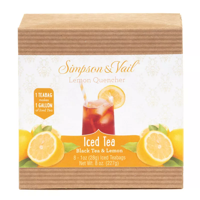 Lemon Quencher Black Iced Teabags