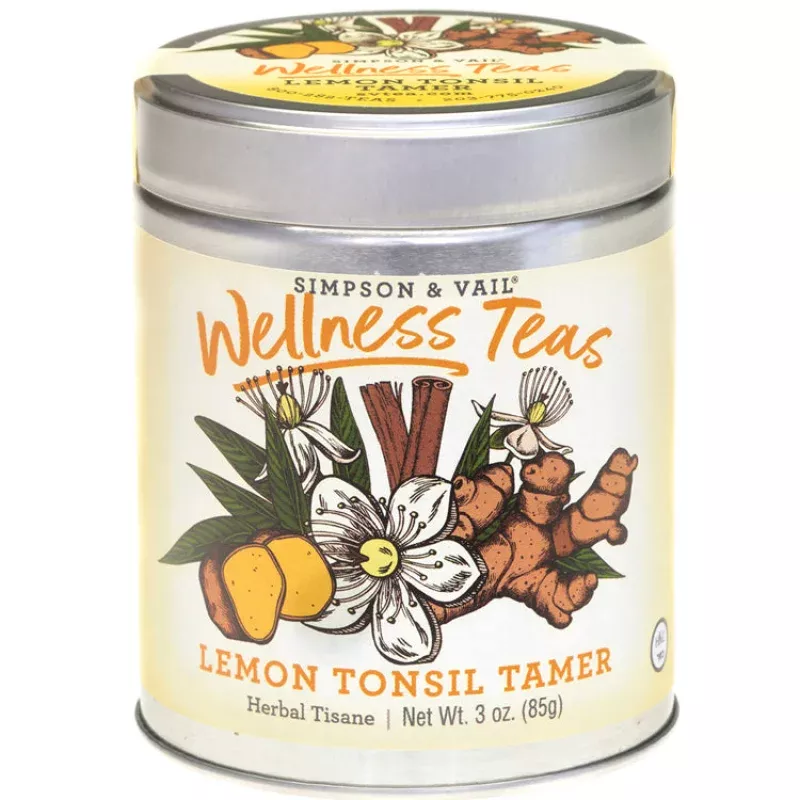 Lemon Tonsil Tamer Herbal Tisane - WS
