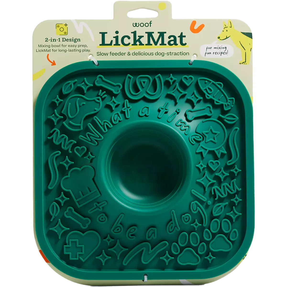 Lickmat|Green|One Size
