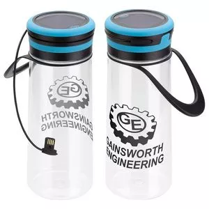 Light-Up 20 oz Tritan Bottle + Solar Lantern