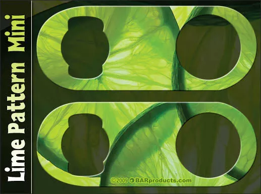 Lime Mini Bottle Opener