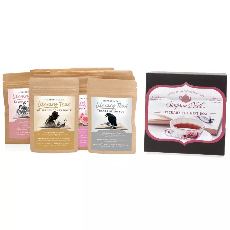 Literary Tea Sampler Gift - 10 packages - WS
