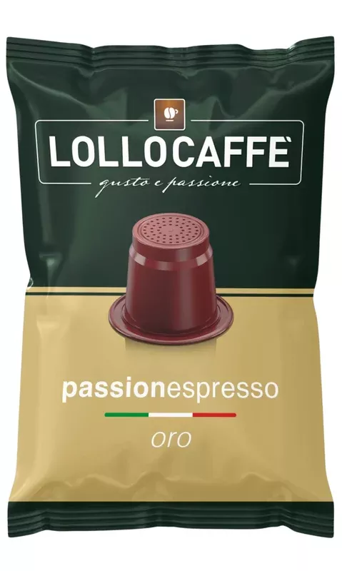 Lollo Caffè ORO Nespresso* compatible capsules
