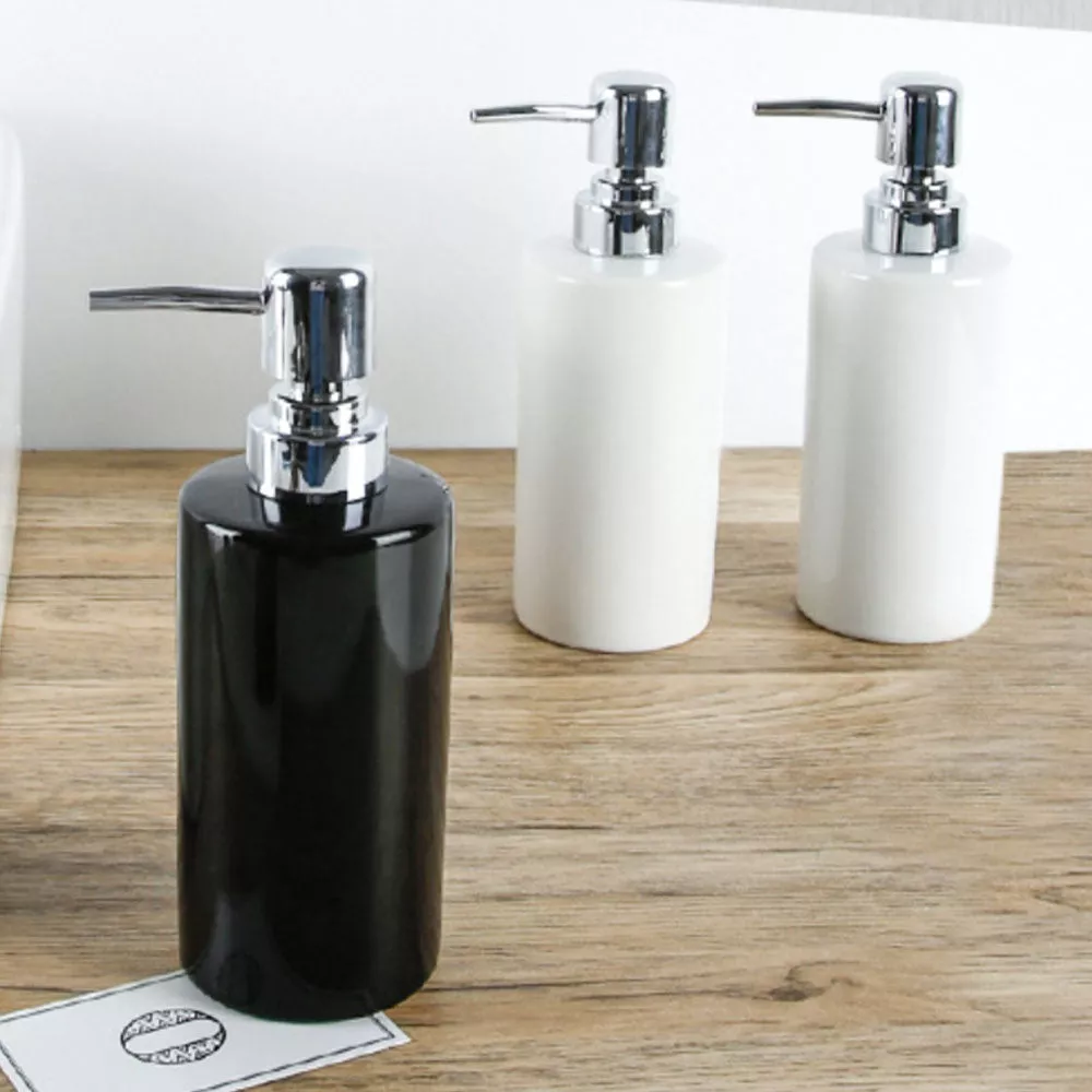 Lotion Pump Bottle|White&Black