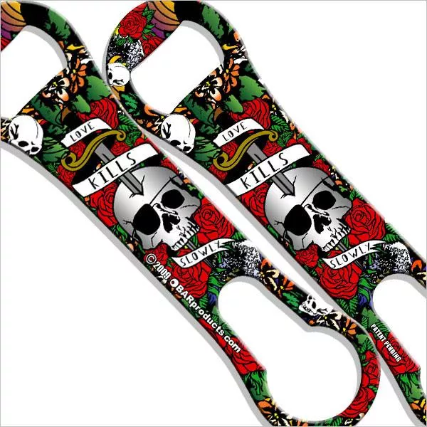 Love Kills Slowly - V-Rod Bottle Opener
