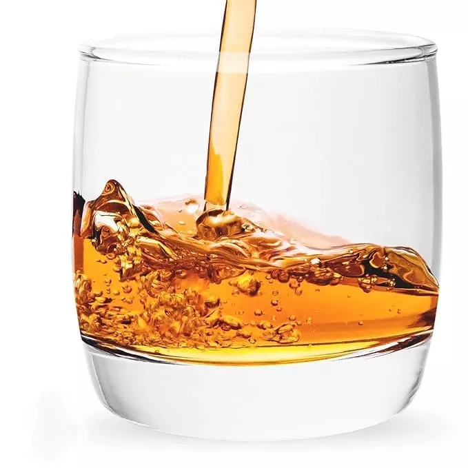 Lowball Glass 190ml Set of 6|Transparent&Blue&Red