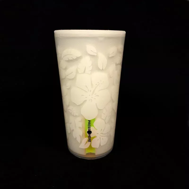 Luau Glow Cup - Green - 12 ounce