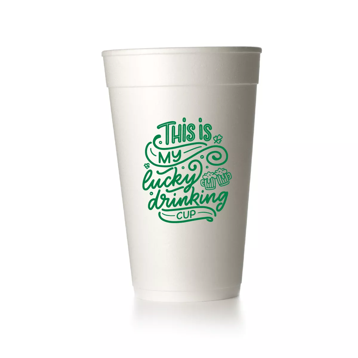 Lucky Drinking Cup Cups|Foam&Frost Flex