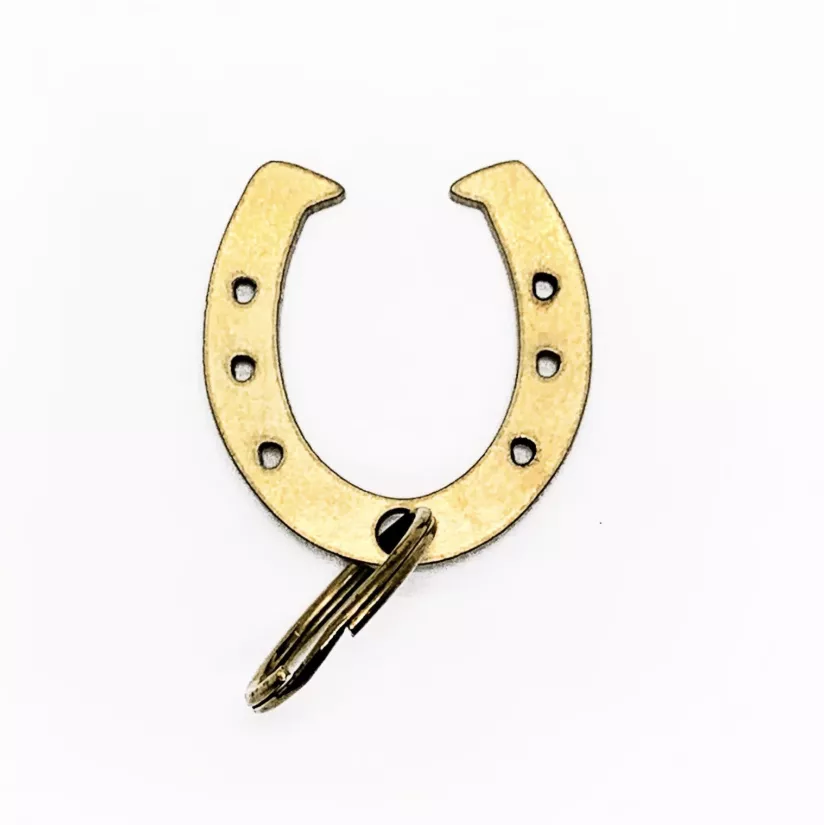 Lucky Horseshoe Keychain Bottle Opener