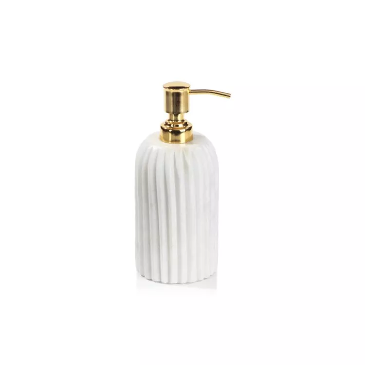 Mannara 5 Tall Marble Soap Dispenser