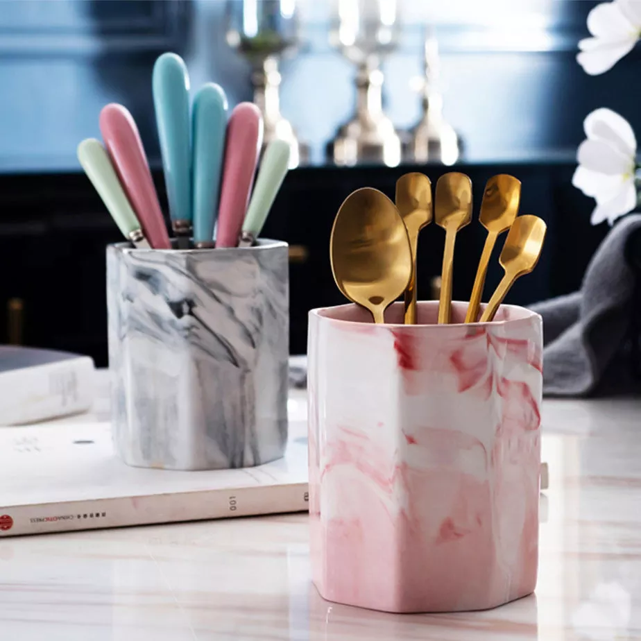 Marble Tumbler|Pink&Grey&Grey&Grey