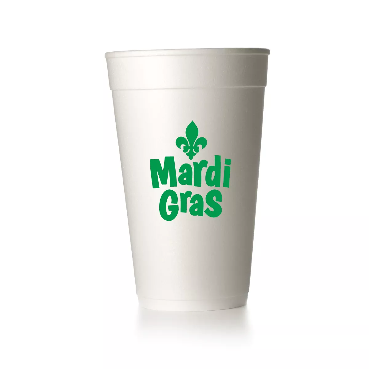 Mardi Gras Cups|Foam&Frost Flex