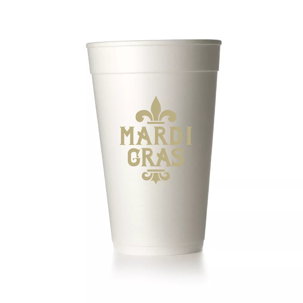 Mardi Gras Fleur De Lis Cups|Foam&Frost Flex