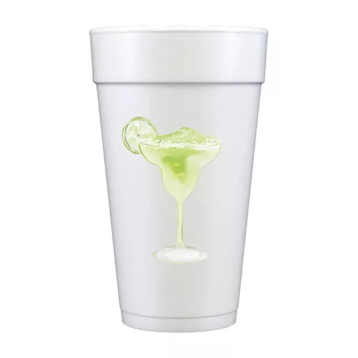 Margarita Foam Cups