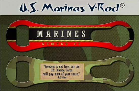 Marines - V-Rod Bottle Opener