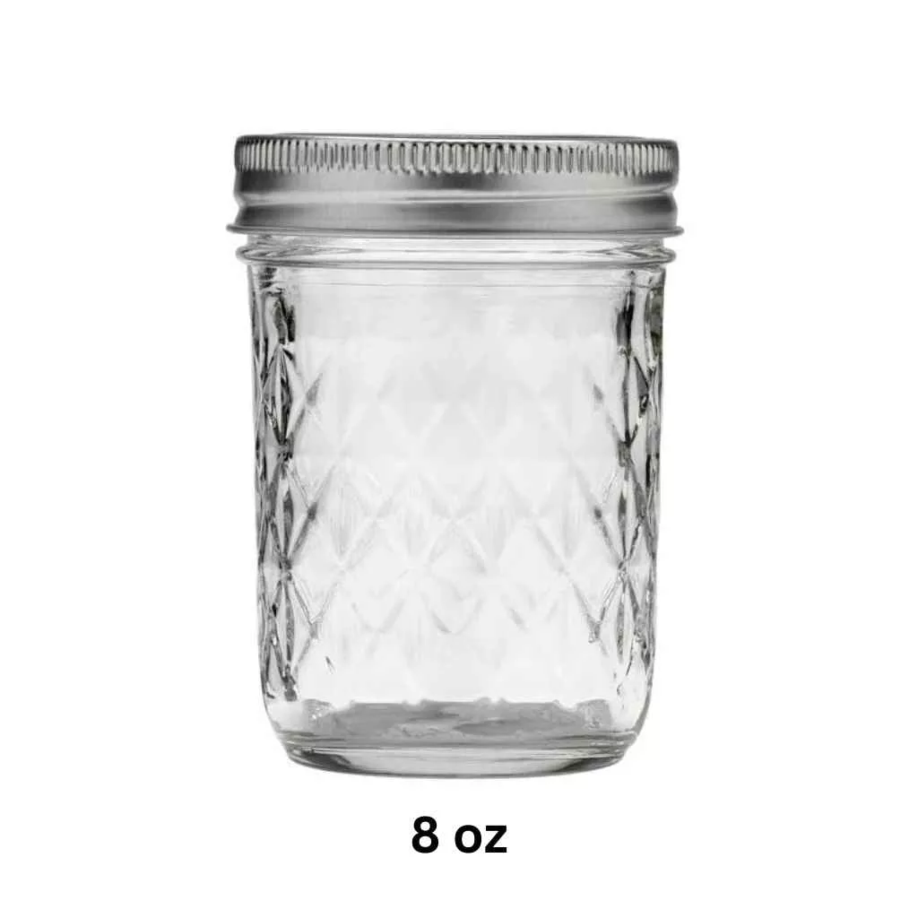 Mason Ball Jar 8 oz Regular Mouth