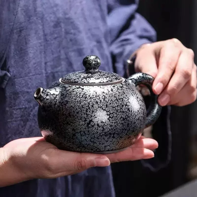 Master Picked Jianzhan Tenmoku Teapot