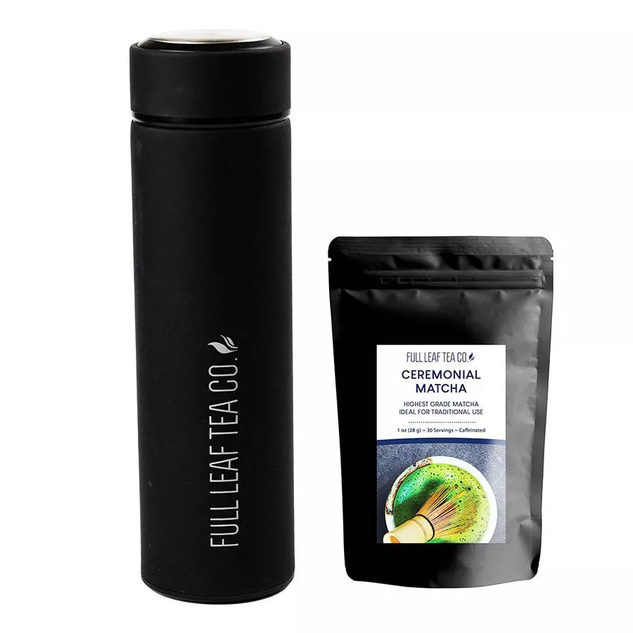 Matcha On-The-Go Kit|Ceremonial 1oz Bag&Organic Premium 1oz Bag