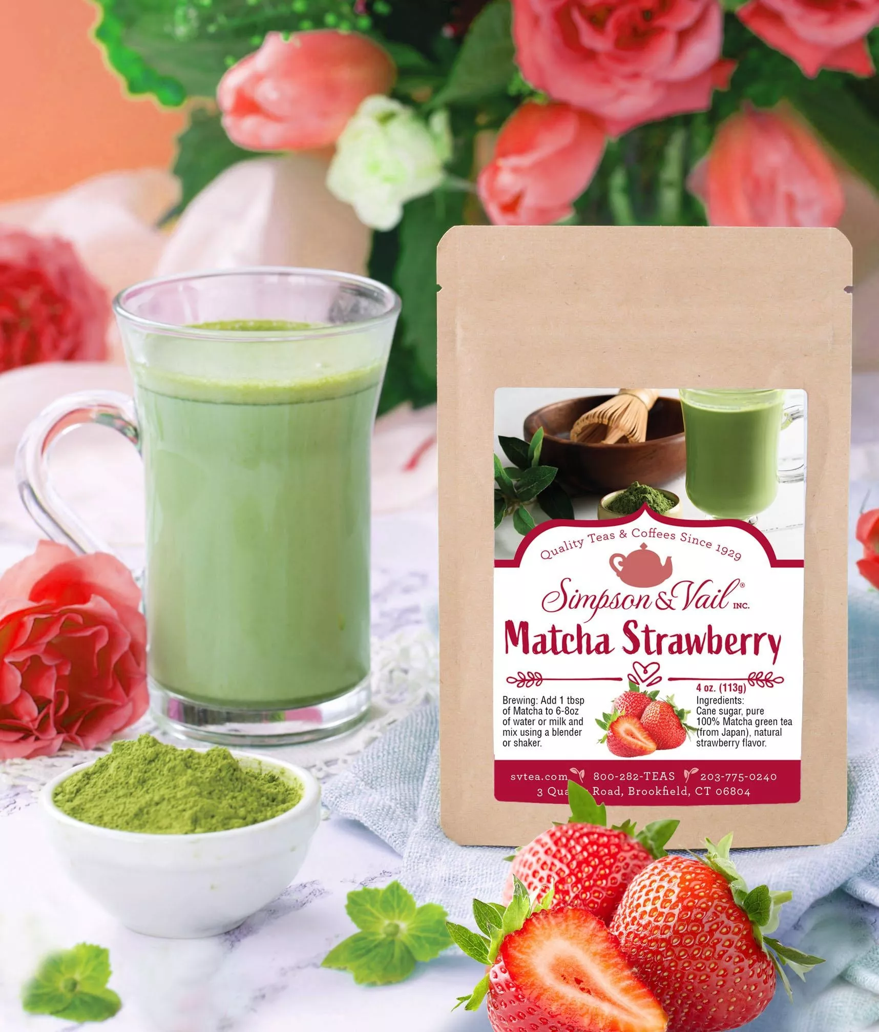 Matcha Strawberry - WS|1 Ounce&4 Ounce