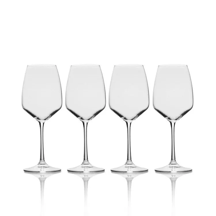 Melody 15 oz White Wine Glasses Set of 4