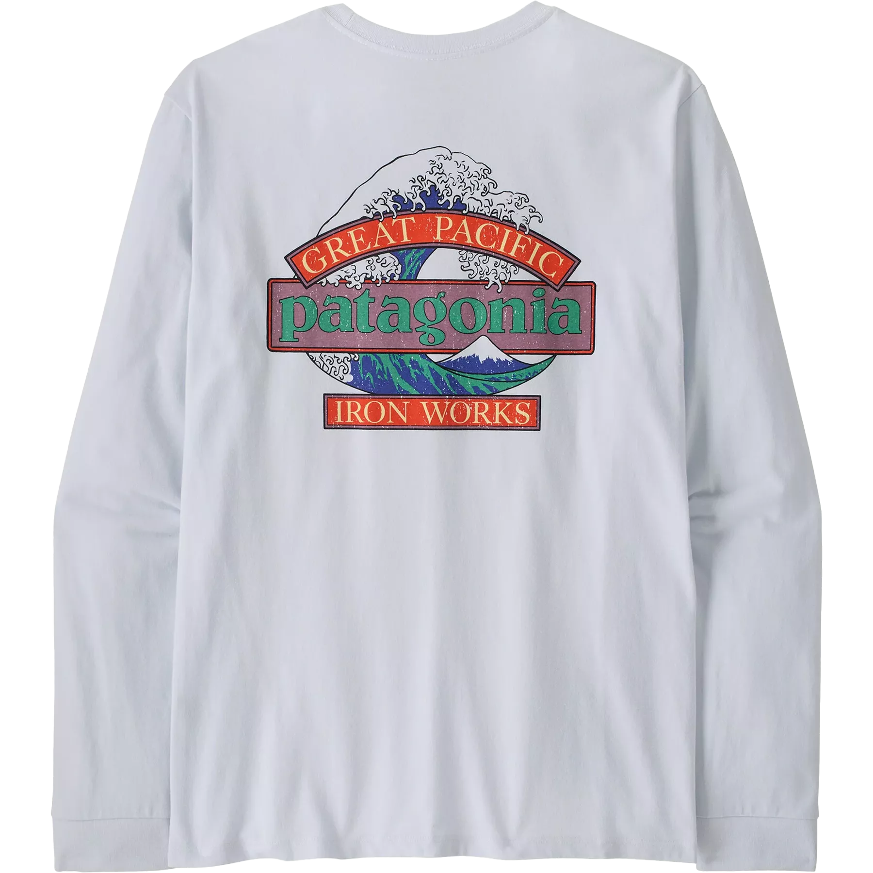 Men's Longsleeve Great Waves Responsibili-Tee