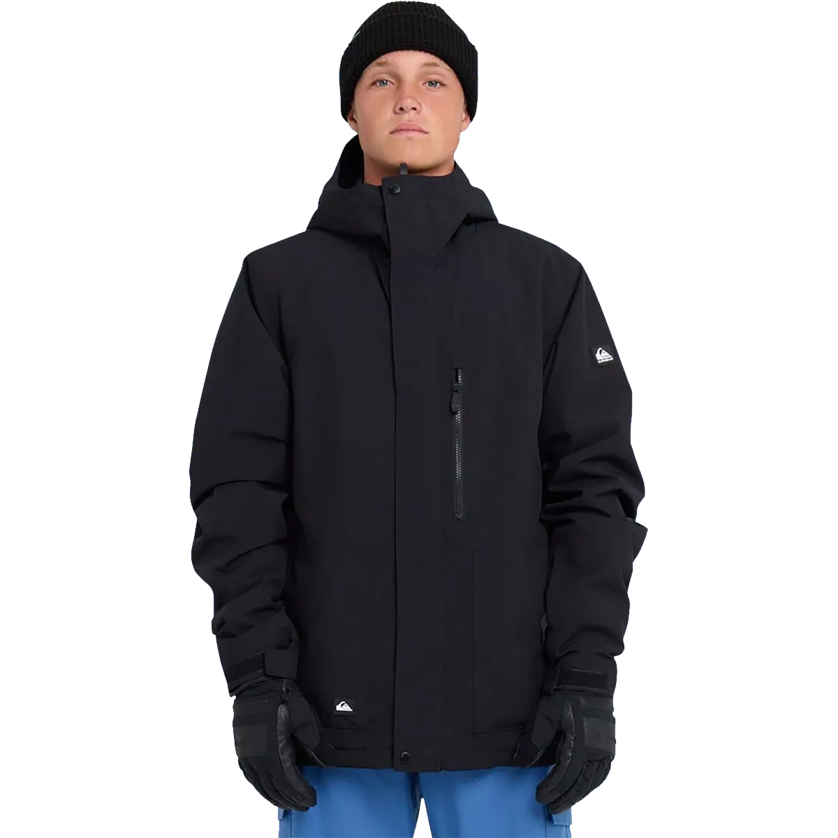 Men's Mission Solid Jacket|BLK-Black&M&L&XL&XXL