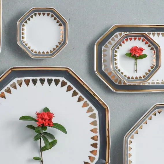 MERRY Heart Single-serve Mini Plate