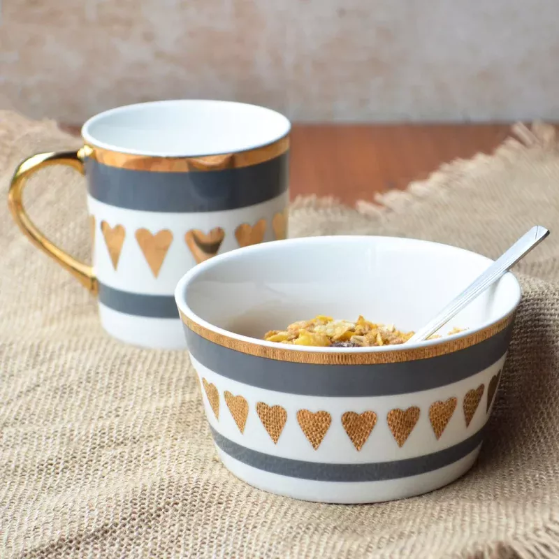 MERRY Heart Snack Bowl 400 ml