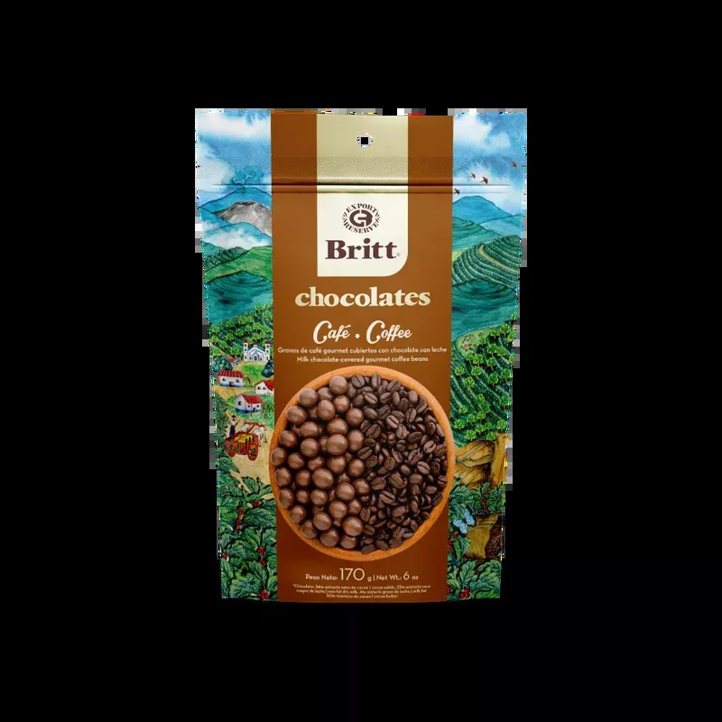 MILK CHOCOLATE COVERED COFFEE BEANS