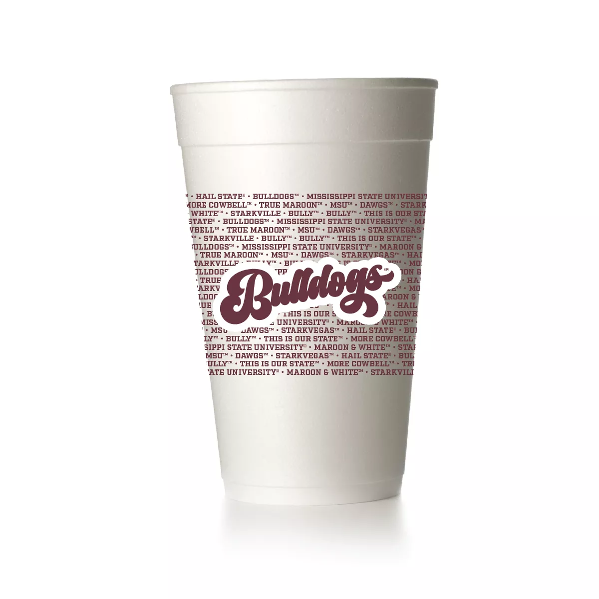 Mississippi State Bulldogs Wrap Cups