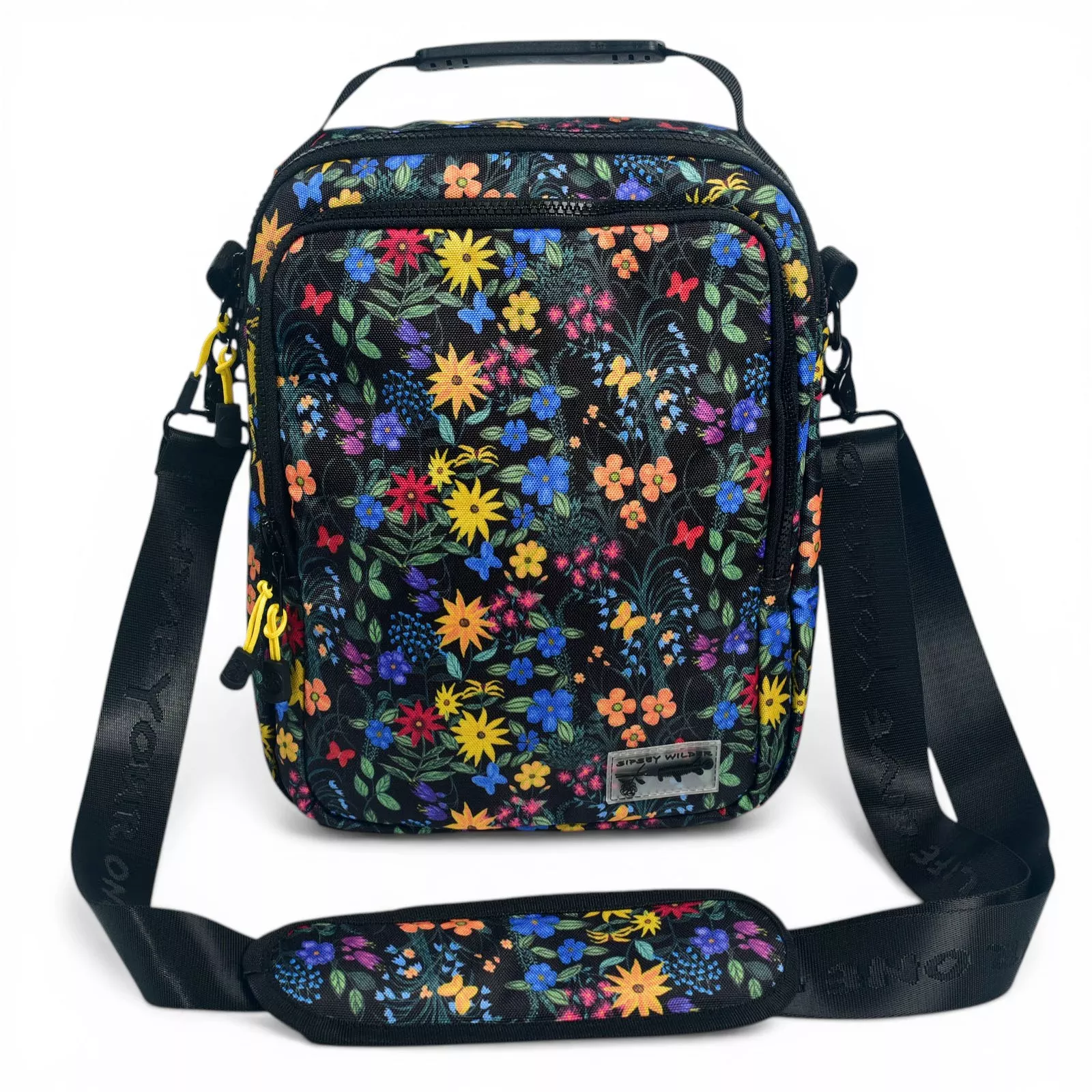 Mom's Flowers Tablet Crossbody