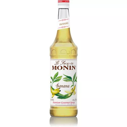 Monin Banana Syrup Bottle - 750ml