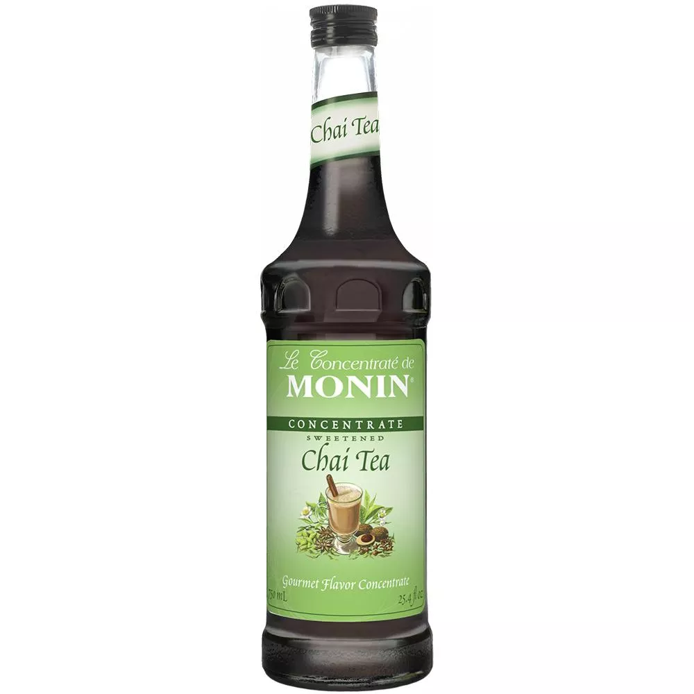 Monin Chai Tea Concentrate Syrup Bottle - 750ml