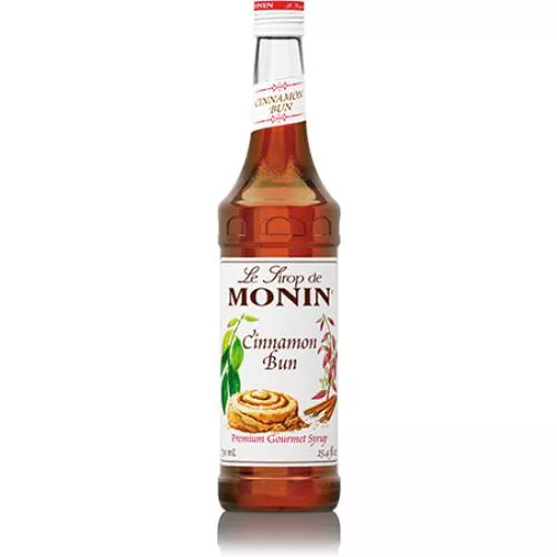 Monin Cinnamon Bun Syrup Bottle - 750ml