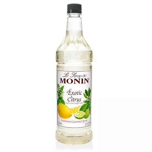 Monin Exotic Citrus Syrup Bottle - 1 Liter