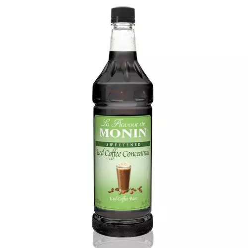 Monin Iced Coffee Concentrate Bottle - 1 Liter