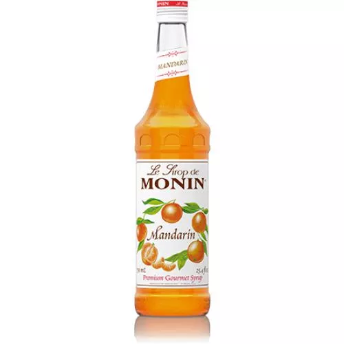 Monin Mandarin Syrup Bottle - 750ml