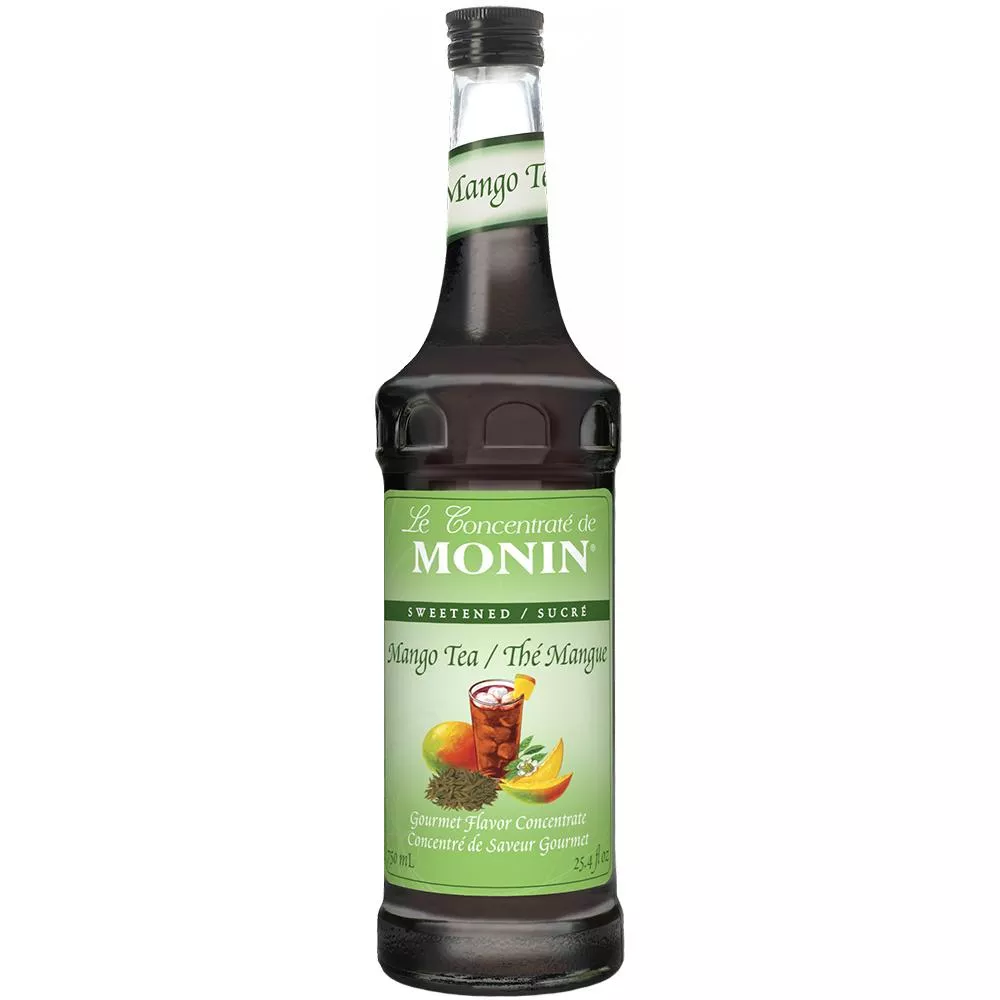 Monin Mango Tea Concentrate Syrup Bottle - 750ml