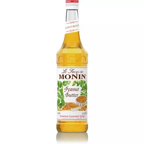 Monin Peanut Butter Syrup Bottle - 750ml