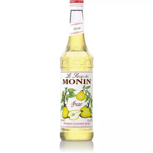 Monin Pear Syrup Bottle - 750ml