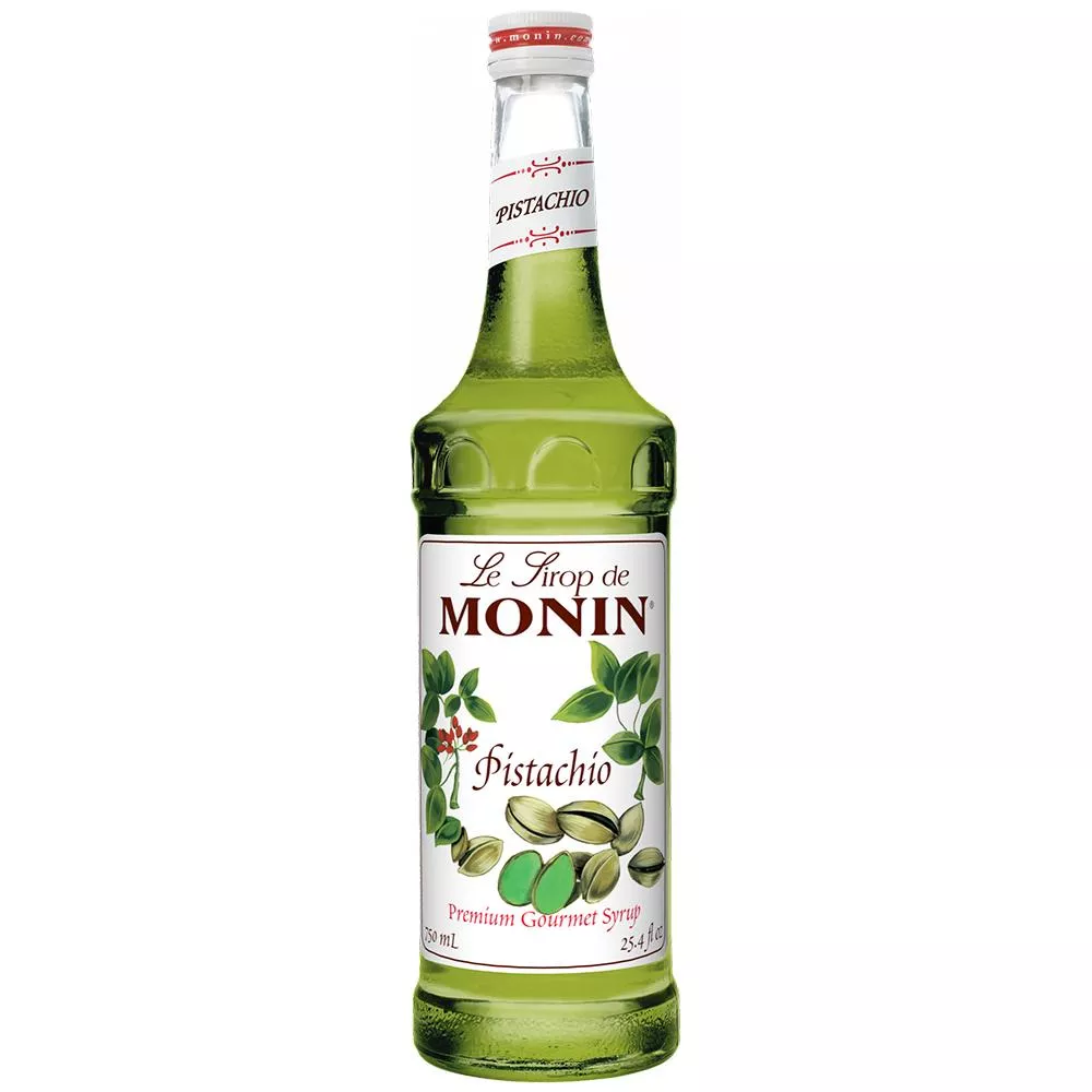 Monin Pistachio Syrup Bottle - 750ml