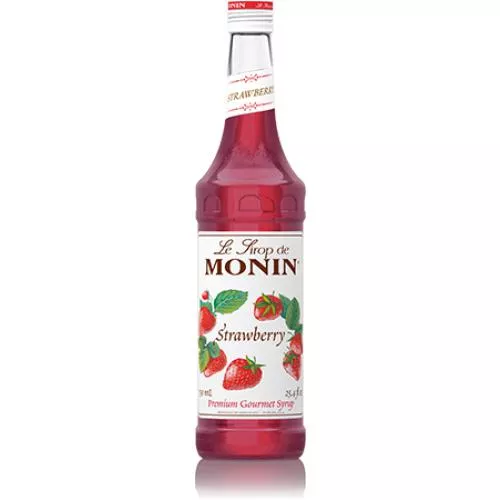 Monin Strawberry Syrup Bottle - 750ml