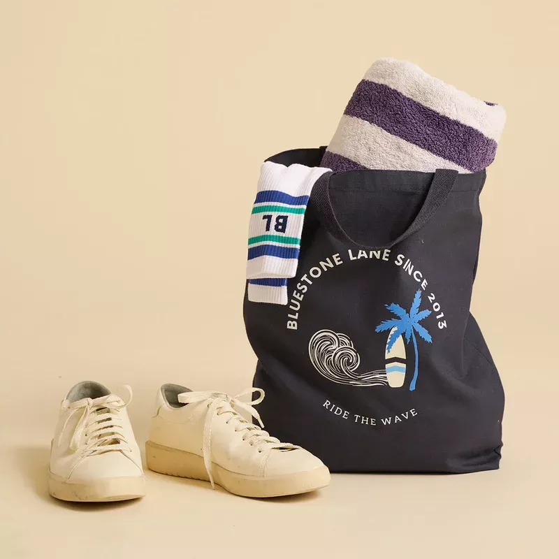 Montauk Blue Tote