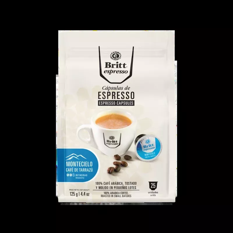 MONTECIELO TARRAZÚ ESPRESSO COFFEE CAPSULES