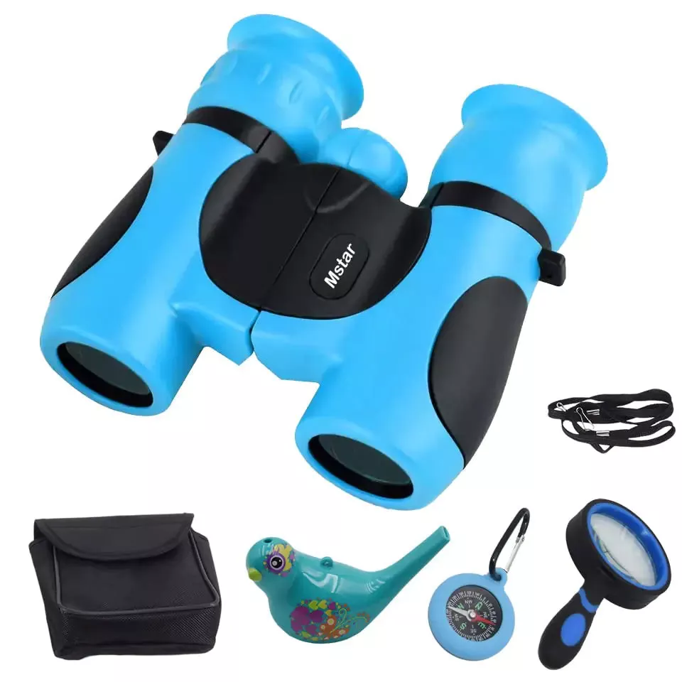 Mstar 8x21 Compact Kids Scope - Blue