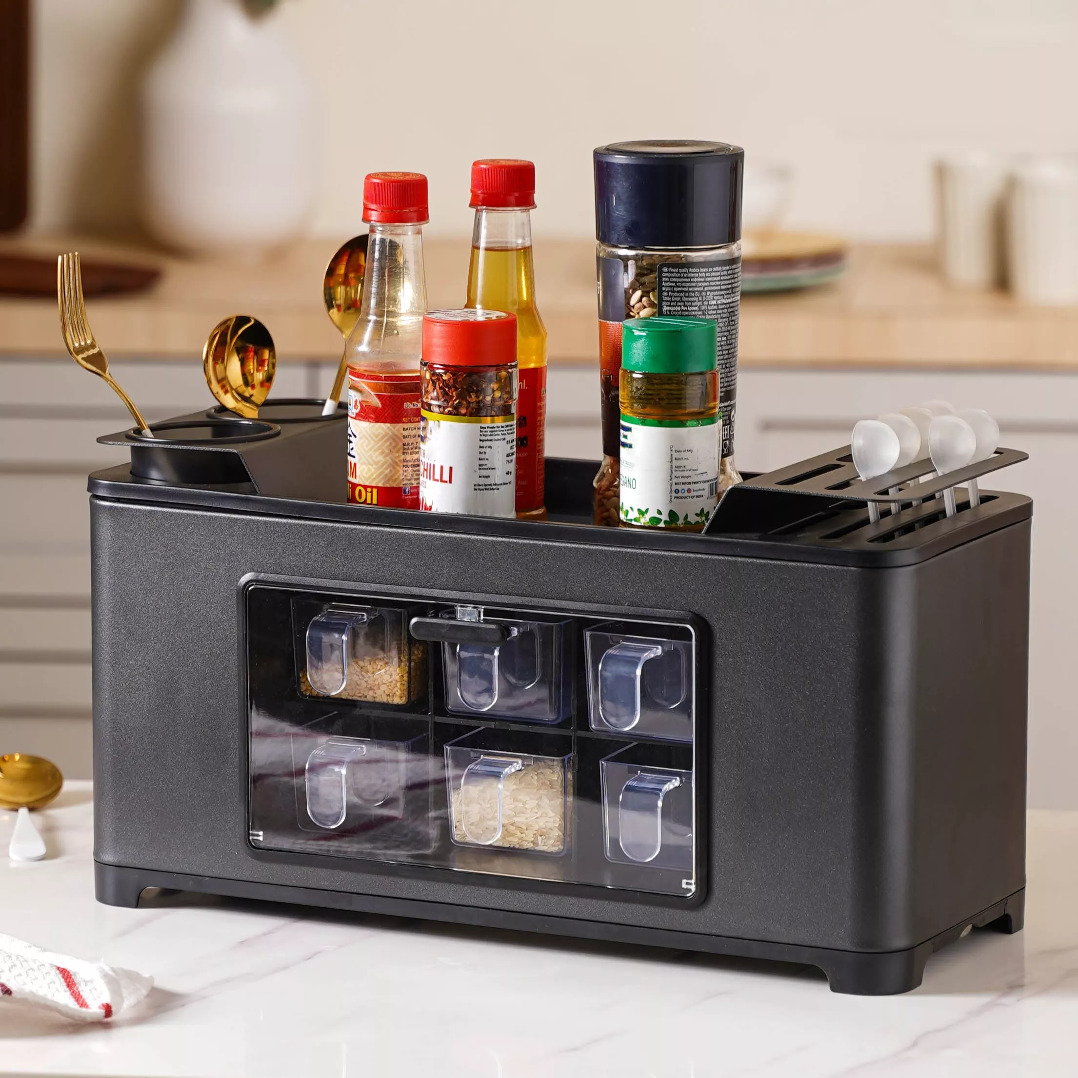 Multipurpose Storage Organiser For Kitchen