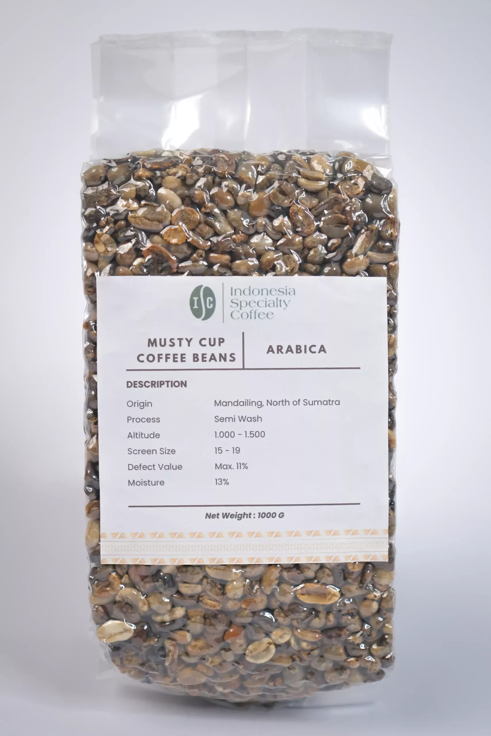 Musty Cup Green Coffee Beans